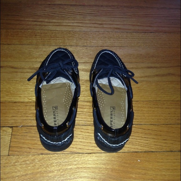 SPERRY TOP-SIDER QUILTED LEATHER BOAT SHOE - Picture 3 of 4