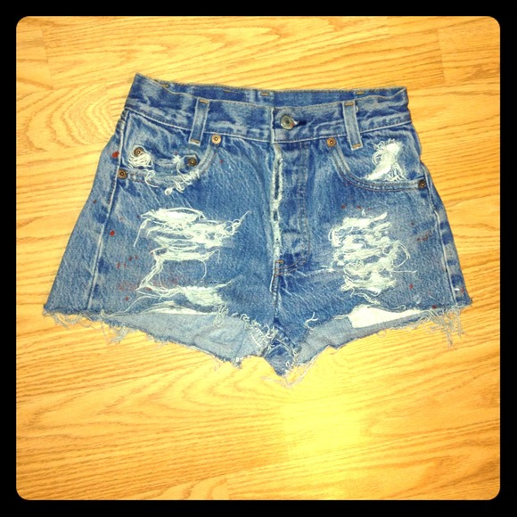 VTG Urban outfitters Levi's high waisted shorts