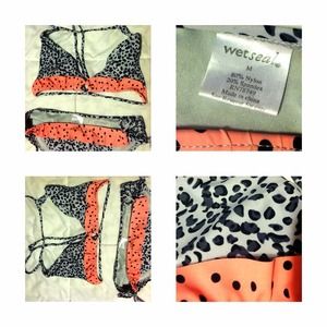 Wet seal bathing suit