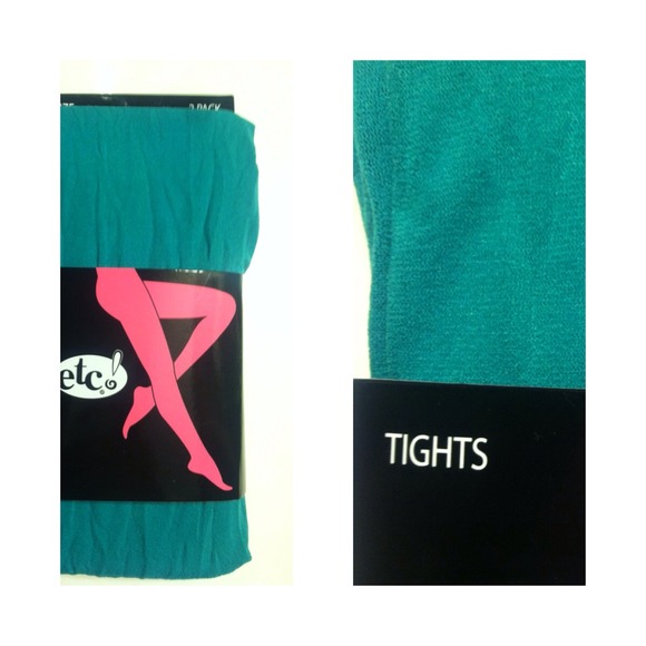 1 pair green thights