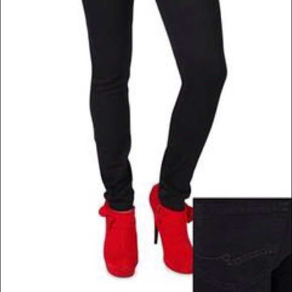 High waisted black pants - Picture 2 of 2
