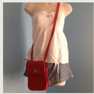 100%👌❤Authentic Vintage coach cross over bag👌❤