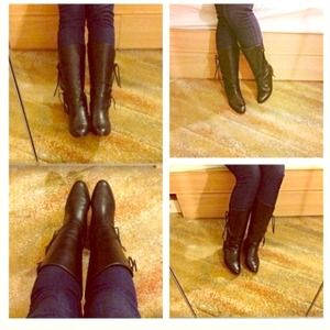 🌟Manolo Blahnik Black leather  boots🌟