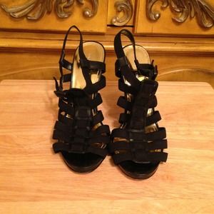 Black 5 inch heel