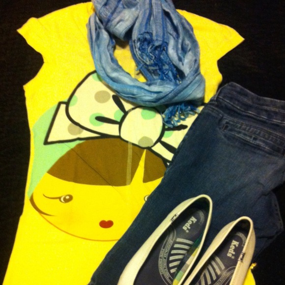 Harajuku Lovers Cap-sleeve Tee