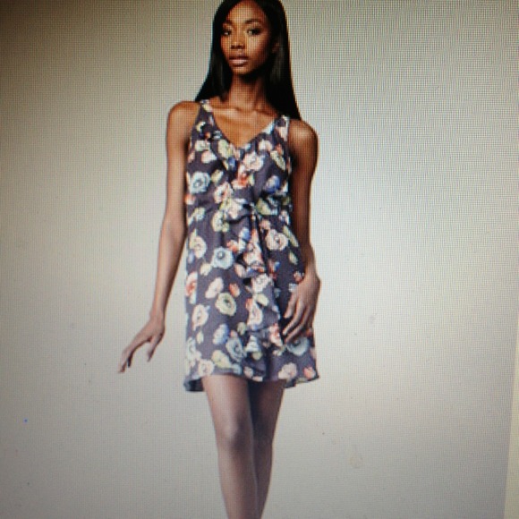 Rebecca Taylor Poppy Ruffle Dress Size 6 NWOT