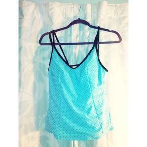 MIRACLESUIT Aqua Polka Dot Tankini
