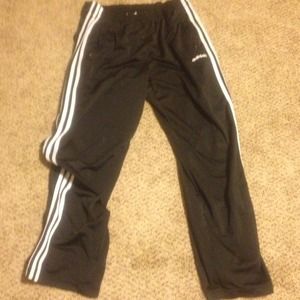 Adidas tear away pants