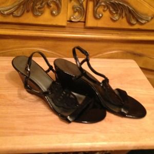 black sandal