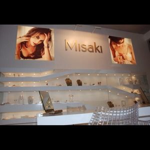 NWT Misaki genuine pearl and 925 sterling necklace