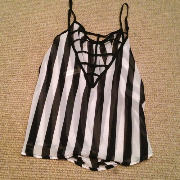 Striped cami - Picture 2 of 2