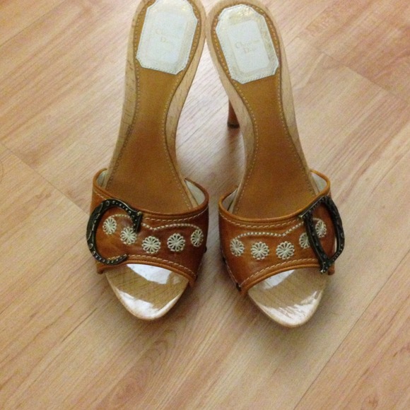 Christian Dior Wild West clog 10cm