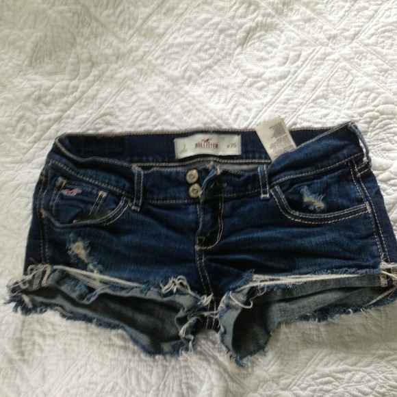 Distressed Hollister Shorts