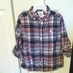 Long sleeve plaid shirt