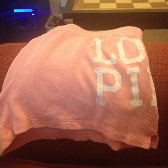 Victoria secret coral pink shorts. Size small