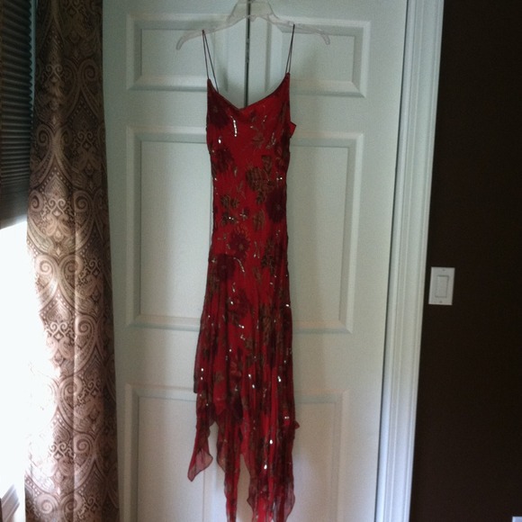 PRICE REDUCTION!! Silk beaded dress