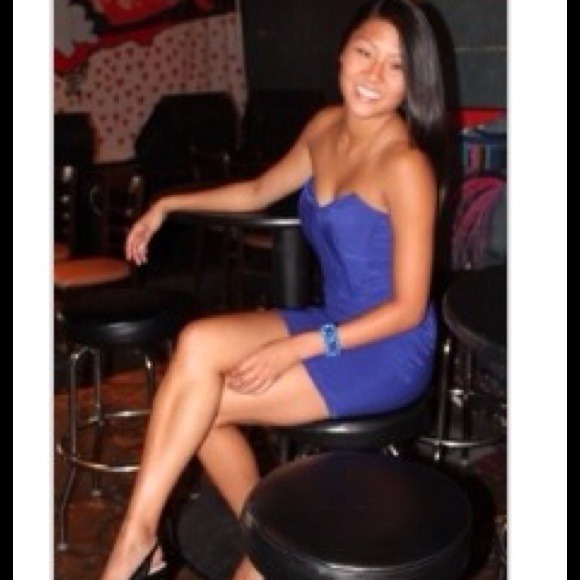 Royal Blue Dress - Picture 2 of 2