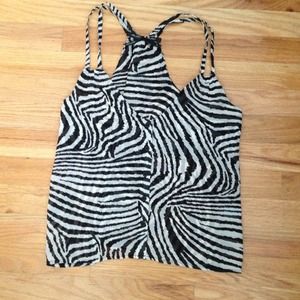 Zebra Tank Top
