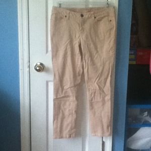 Ankle length skinny pants