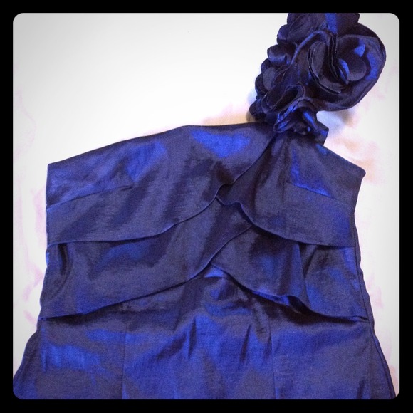 Iridescent cocktail dress