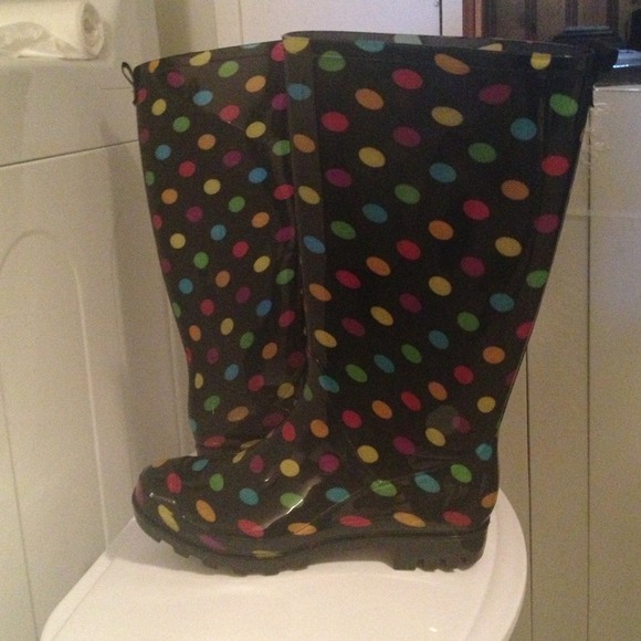 Rain Boots. Only Worn Once.