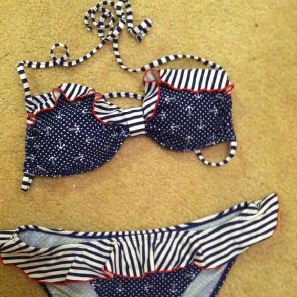 Anchor bikini swimsuit