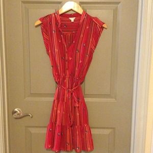 Gorgeous Red Pattern Dress!