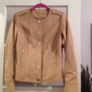 **Further Reduced**Tory Burch leather jacket