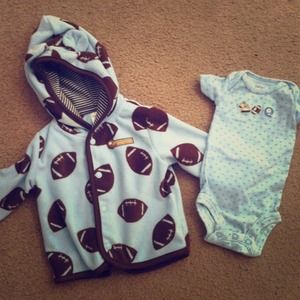 Newborn football set