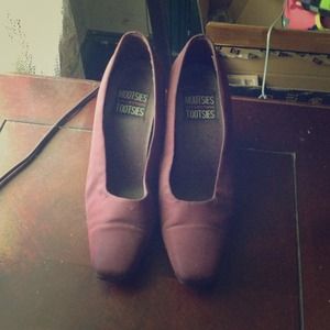 Maroon heels