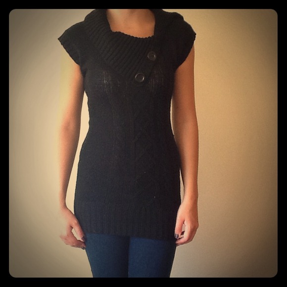 Black sweater top :)