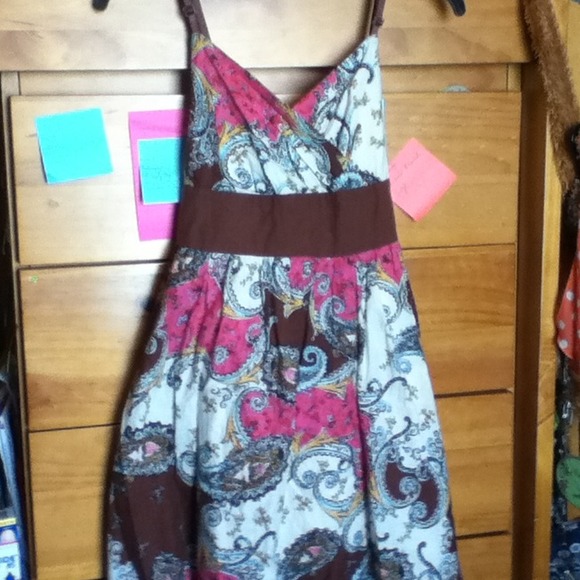 Paisley Derek heart M dress