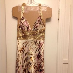 Dave and Johnny full length evening gown