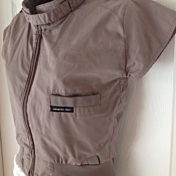 Vintage, restructured Members Only bolero jacket