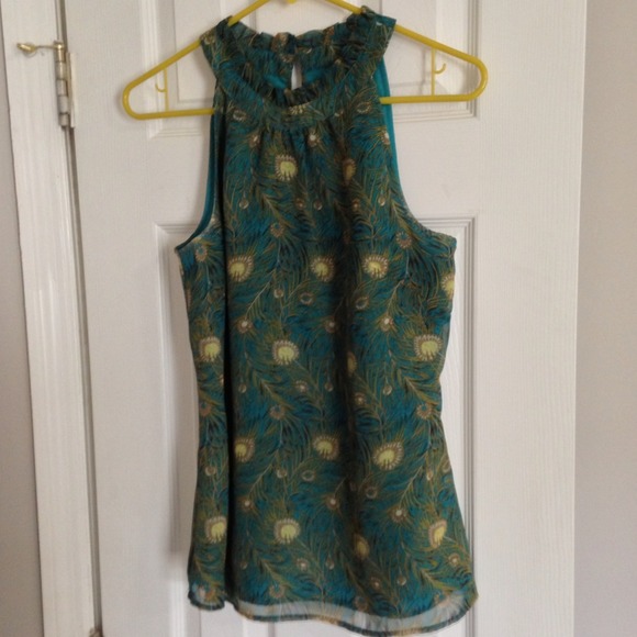 💥SOLD💥Liberty of London Peacock Top Size Medium