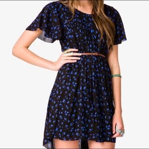 Forever21 Floral Hi-Low Dress