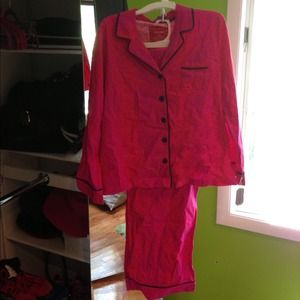 🚫HOLD till 1/20🚫Hot Pink leopard pajama set