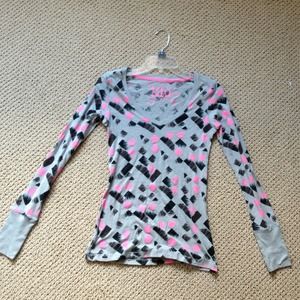 Lilu grey long sleeved shirt