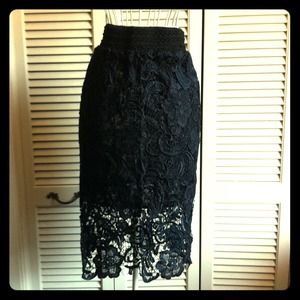 Lace  skirt