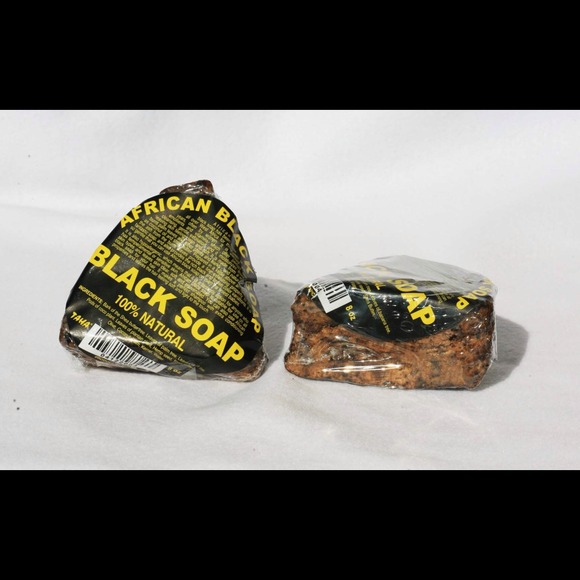 Natural African Black Soap {5oz} Bar