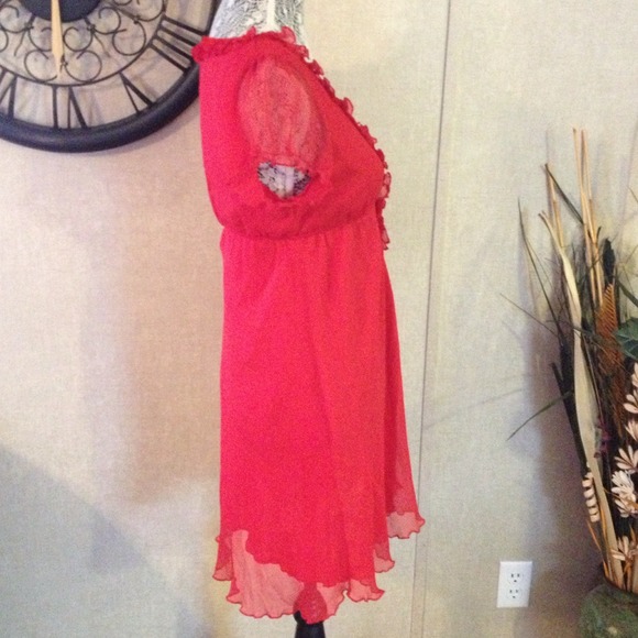 ❌SOLD❌Free People Silk Dress - Picture 3 of 4