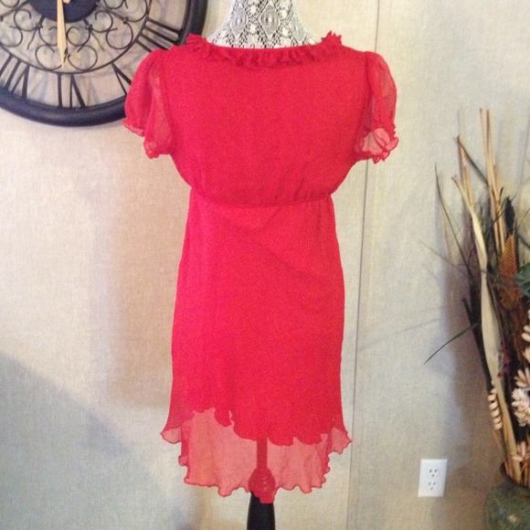 ❌SOLD❌Free People Silk Dress - Picture 4 of 4