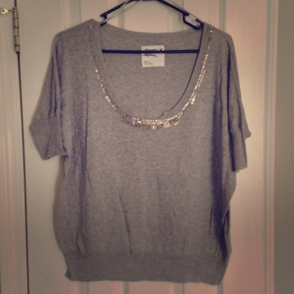💥SOLD💥American Eagle Short Sleeve Dolman Sweater