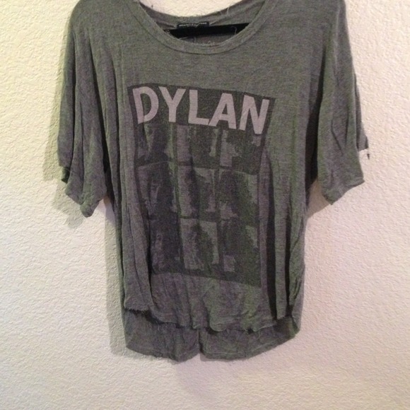 Brandy Melville one size fits all Bob Dylan shirt