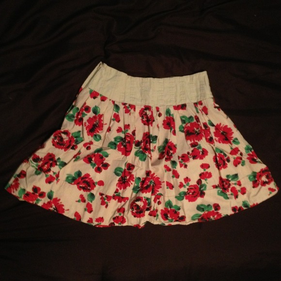 Urban Outfitters Floral Skirt