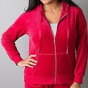 LANE BRYANT red track suit
