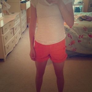 REDUCED orange shorts