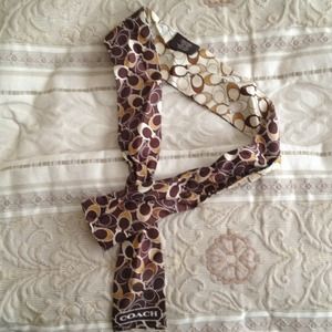 Silk Coach head scarf