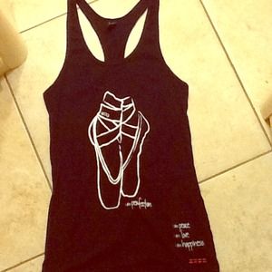 Peace Love World Racerback Tank
