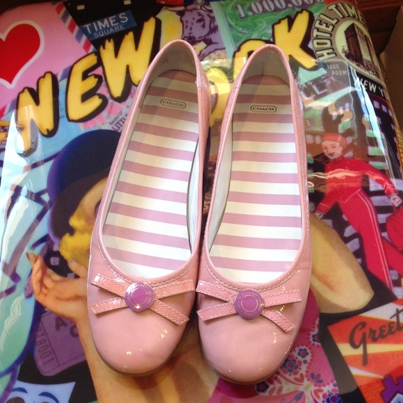 BUNDLED/SOLD Coach - Patent Leather Flats
